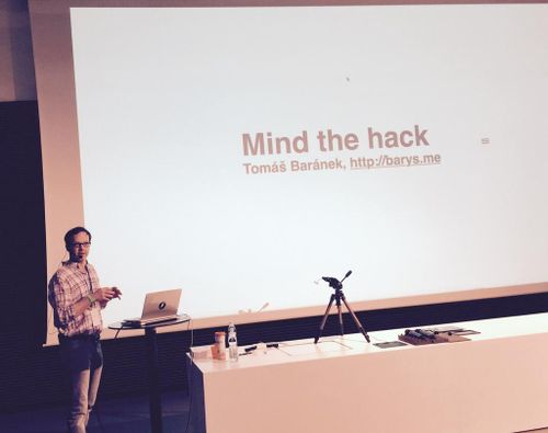 Mind the hack – moje přednáška z iConu 2015 – PDF i video